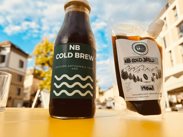 NB Cold Brew – Pur café infusé à froid, prêt à boire